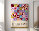 DecorBites™ Geometric Bauhaus Canvas Poster - Retro Home Wall Art