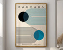 DecorBites™ Geometric Bauhaus Canvas Poster - Retro Home Wall Art