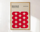 DecorBites™ Geometric Bauhaus Canvas Print for Modern Home