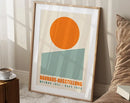 DecorBites™ Geometric Bauhaus Canvas Prints - Bright Wall Art