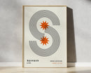DecorBites™ Geometric Bauhaus Canvas Prints for Home Decor