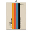DecorBites™ Geometric Bauhaus Pop Art Canvas Prints