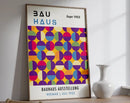 DecorBites™ Geometric Mid Century Bauhaus Canvas Wall Art