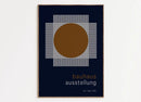 DecorBites™ Geometric Mid Century Canvas Prints for Home Decor