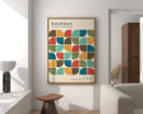 DecorBites™ Geometric Mid Century Canvas Prints for Home Decor