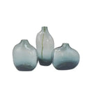 Amber Zen Glass Vase Set