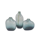 DecorBites™ Geometric Zen Glass Vase for Single Flower Arrangement