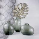 DecorBites™ Geometric Zen Glass Vase for Single Flower Arrangement