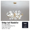 DecorBites™ Ginkgo Leaf Chandelier LED Pendant Light for Living Dining Bedroom