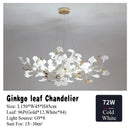DecorBites™ Ginkgo Leaf Chandelier LED Pendant Light for Living Dining Bedroom