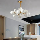 DecorBites™ Ginkgo Leaf LED Ceiling Chandelier for Bedroom, Living, Dining Room