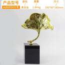 DecorBites™ Ginkgo Leaf Metal Sculpture Home Decor Accent