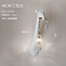 DecorBites™ Giraffe Love Wall Lamp: Resin Animal Atmosphere Bedside Lighting for Cute Room Decor