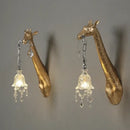 DecorBites™ Giraffe Resin Wall Lamp Sconce Light for Bedside & Living Room Decor