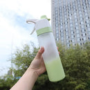 DecorBites™ Girls 700ml Spray Water Bottle for Outdoor Sports Fitness & Travel