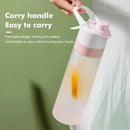 DecorBites™ Girls 700ml Spray Water Bottle for Outdoor Sports Fitness & Travel