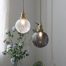 DecorBites™ Glabe Glass LED Pendant Light Fixture, Nordic Modern Design for Bedroom, Kitchen, Aisle