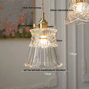 DecorBites™ Glabe Glass LED Pendant Light Fixture, Nordic Modern Design for Bedroom, Kitchen, Aisle