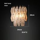 DecorBites™ Glass Art LED Chandelier for Living Room
