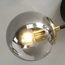 DecorBites™ Glass Ball Black Chandelier - Nordic Round Dining Table Ceiling Chandelier