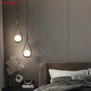 DecorBites™ Glass Ball Brass Pendant Light - Nordic Bedroom Simple Home Decor