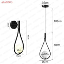 DecorBites™ Glass Ball Brass Pendant Light - Nordic Bedroom Simple Home Decor