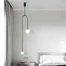 DecorBites™ Glass Ball Brass Pendant Lights LED for Restaurant and Bedroom Lighting