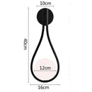 DecorBites™ Glass Ball Brass Wall Lamp LED Bedroom Living Room Lighting