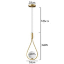 DecorBites™ Glass Ball Brass Wall Lamp LED Bedroom Living Room Lighting