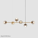 DecorBites™ Glass Ball Bubble LED Chandelier for Modern Home Decor