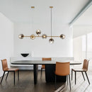 DecorBites™ Glass Ball Bubble LED Chandelier for Modern Home Decor