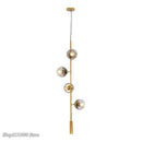 DecorBites™ Glass Ball Bubble LED Chandelier for Modern Home Decor