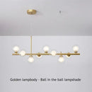 DecorBites™ Glass Ball Ceiling Chandelier for Dining Room