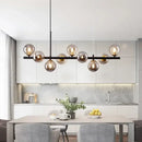 DecorBites™ Glass Ball Ceiling Chandelier for Dining Room