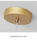 DecorBites™ Glass Ball Ceiling Chandelier for Home Lighting