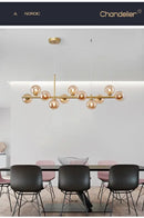DecorBites™ Glass Ball Ceiling Chandelier for Home Lighting