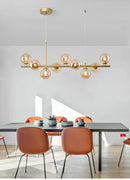 DecorBites™ Glass Ball Ceiling Chandelier for Home Lighting