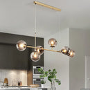 DecorBites™ Glass Ball Ceiling Chandelier for Kitchen Dining Living Room