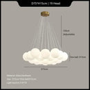 DecorBites™ Glass Ball Ceiling Hanging Lamps - French Magic Bean Pendant Lights for Home Decor