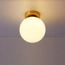 DecorBites™ Glass Ball Ceiling Light Fixture for Modern Bedroom Decor