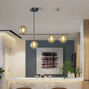 DecorBites™ Glass Ball Chandelier Ceiling Lights for Home Decor - Modern LED Pendant Lamp