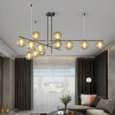 DecorBites™ Glass Ball Chandelier Ceiling Lights for Home Decor - Modern LED Pendant Lamp