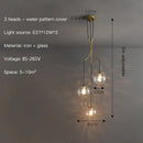 DecorBites™ Glass Ball Chandelier Ceiling Pendant for Home Living Dining Room