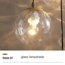 DecorBites™ Glass Ball Chandelier Ceiling Pendant for Home Living Dining Room