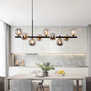 DecorBites™ Glass Ball Chandelier for Dining Room
