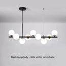DecorBites™ Glass Ball Chandelier for Dining Room