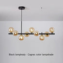 DecorBites™ Glass Ball Chandelier for Dining Room