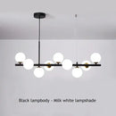 DecorBites™ Glass Ball Chandelier for Dining Room