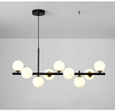 DecorBites™ Glass Ball Chandelier for Dining Room