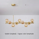 DecorBites™ Glass Ball Chandelier for Dining Room